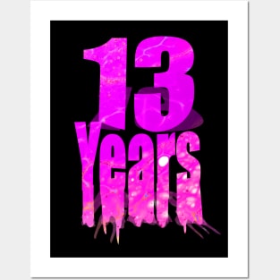 13 years Posters and Art